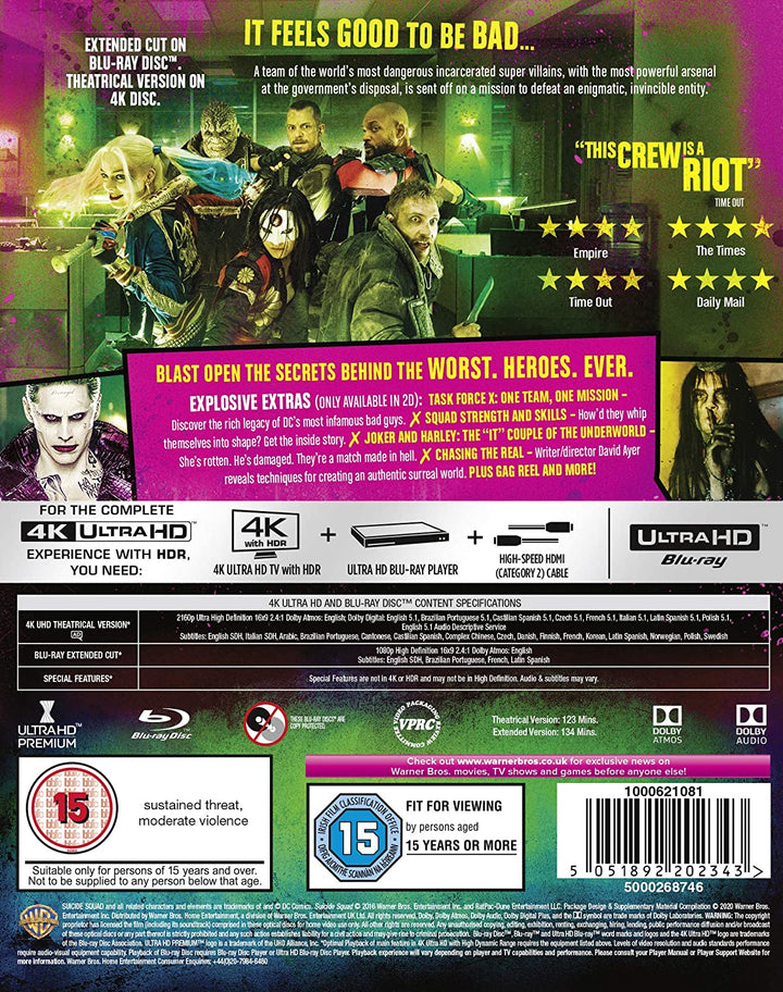 Suicide Squad - Action/Adventure [Blu-ray]