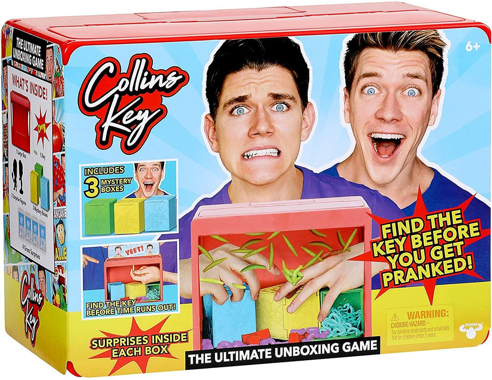 Collins Key The Ultimate Unboxing Influencer Inspired Mystery Game - Yachew