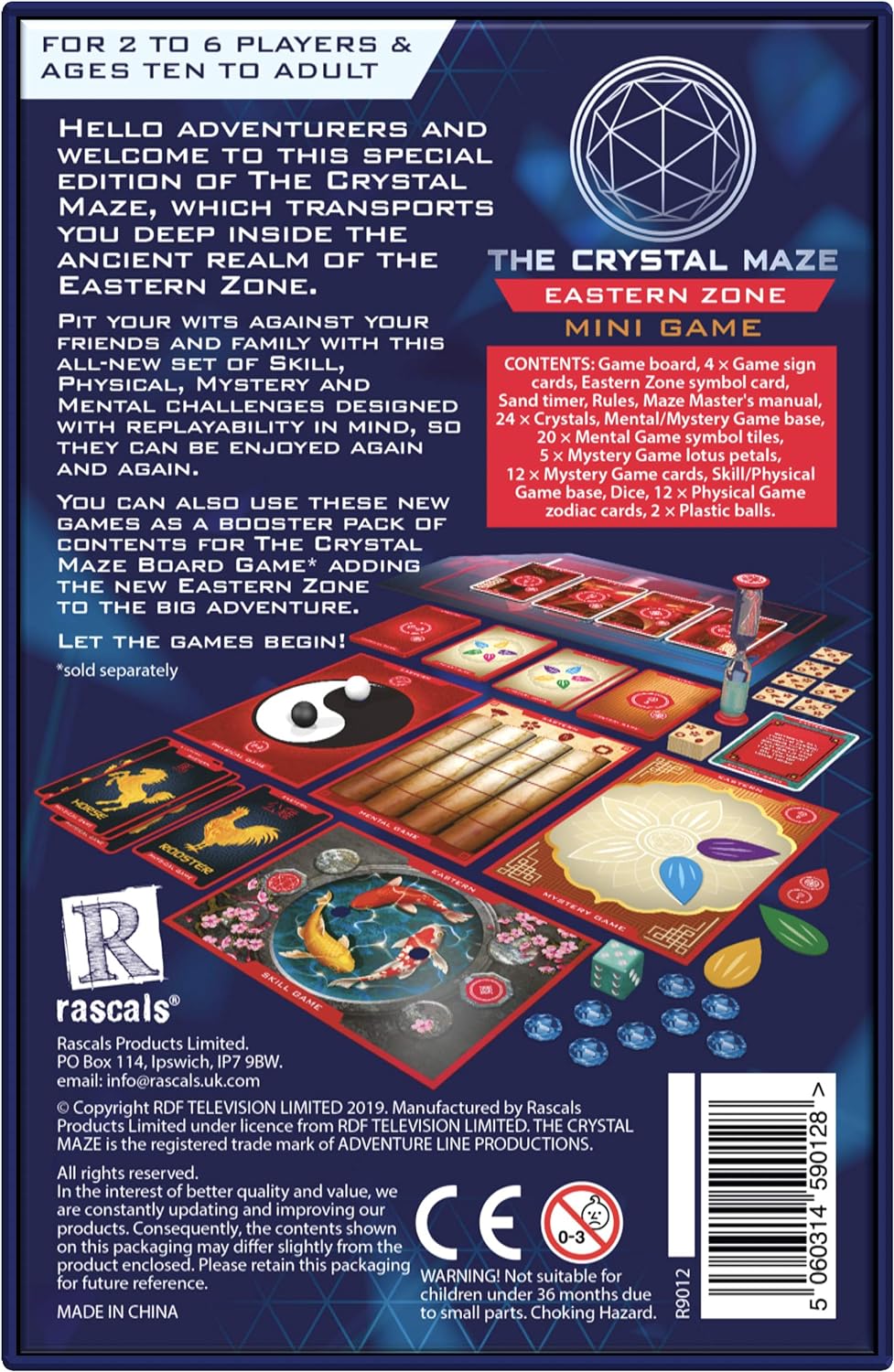 Das Crystal Maze Eastern Zone Minispiel