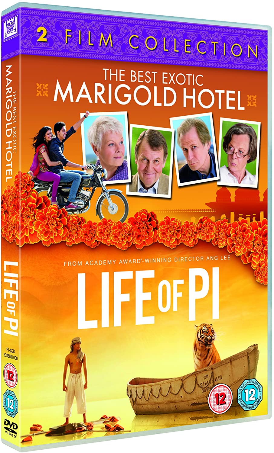 The Best Exotic Marigold Hotel / Life of Pi [Two Film Collection] - Adventure/Drama [DVD]