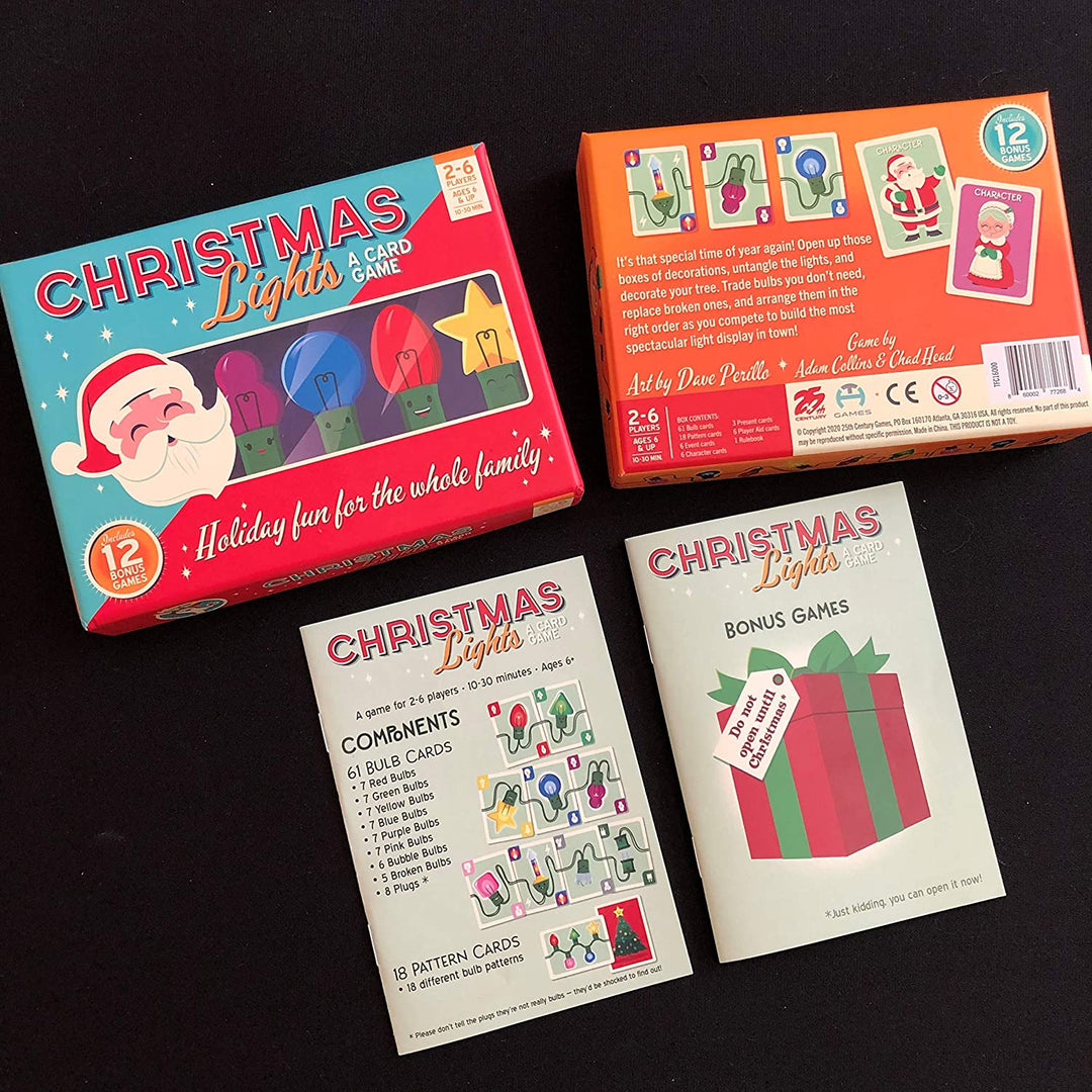25th Century Games Christmas Lights Card Game Second Edition (TFC1600025CG)