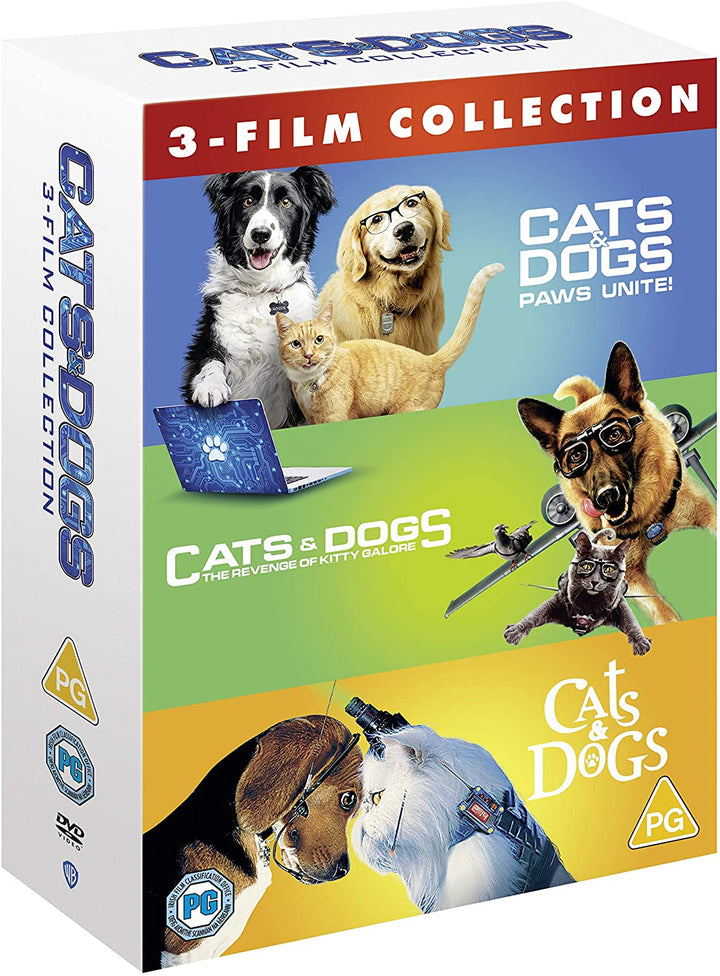 Cats & Dogs 3 Film Collection [2020] - Family/Comedy [DVD]