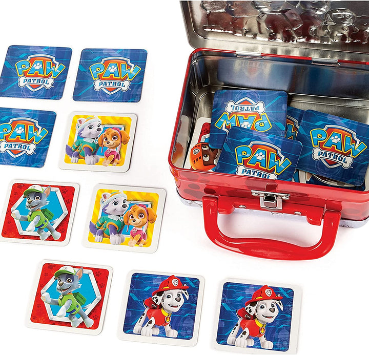 Spin Master Games 6052968 - Memo Match Game - in mini - metal case