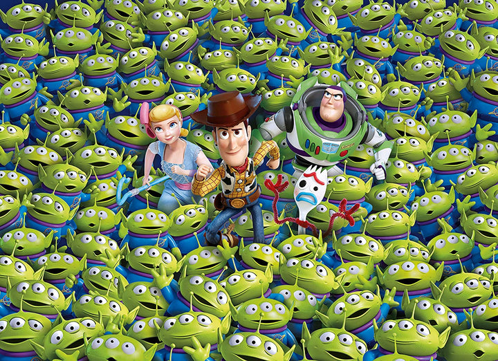 Clementoni 39499 Impossible Puzzle Disney Toy Story 4 1000 Pieces jigsaw puzzle for adults