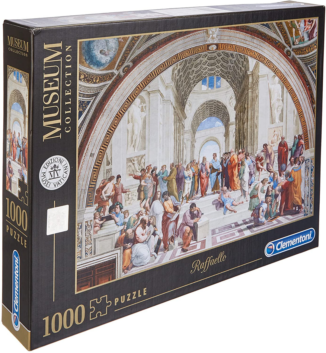 Clementoni 39483 39483-Vatican Jigsaw Puzzle The School of Athens 1000 Pieces, M