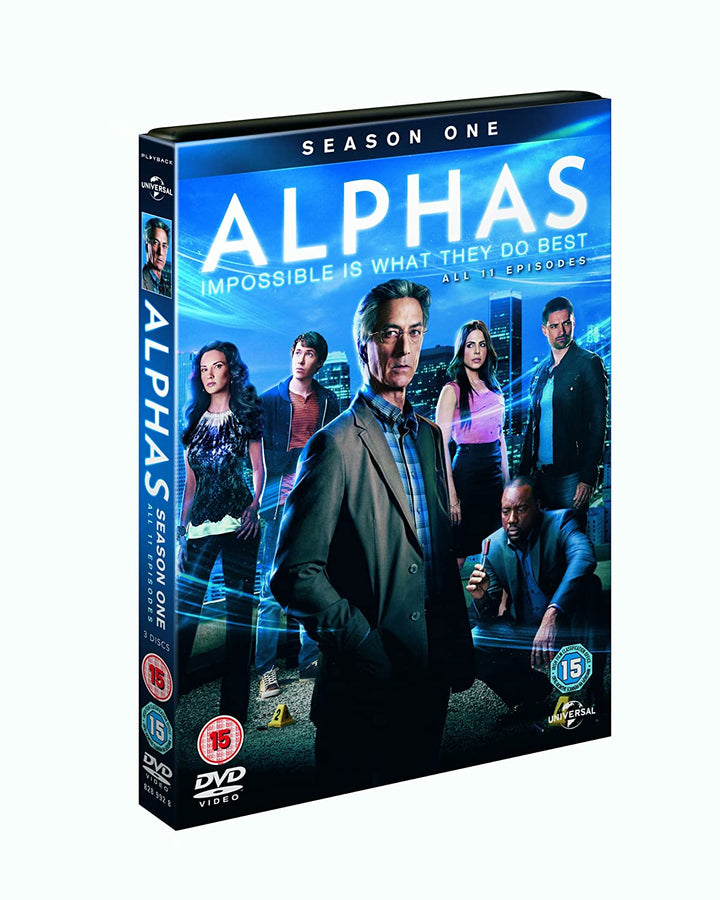 Alphas - Season 1 [2017] (Sci-fi) [DVD]