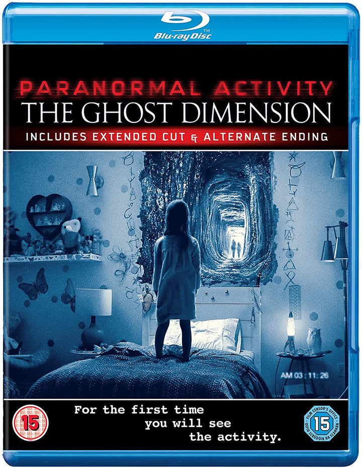 Paranormal Activity: The Ghost Dimension [2015] - Horror/Thriller [BLU-RAY]