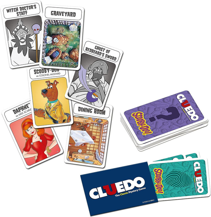 Winning Moves Scooby Doo Cluedo board game