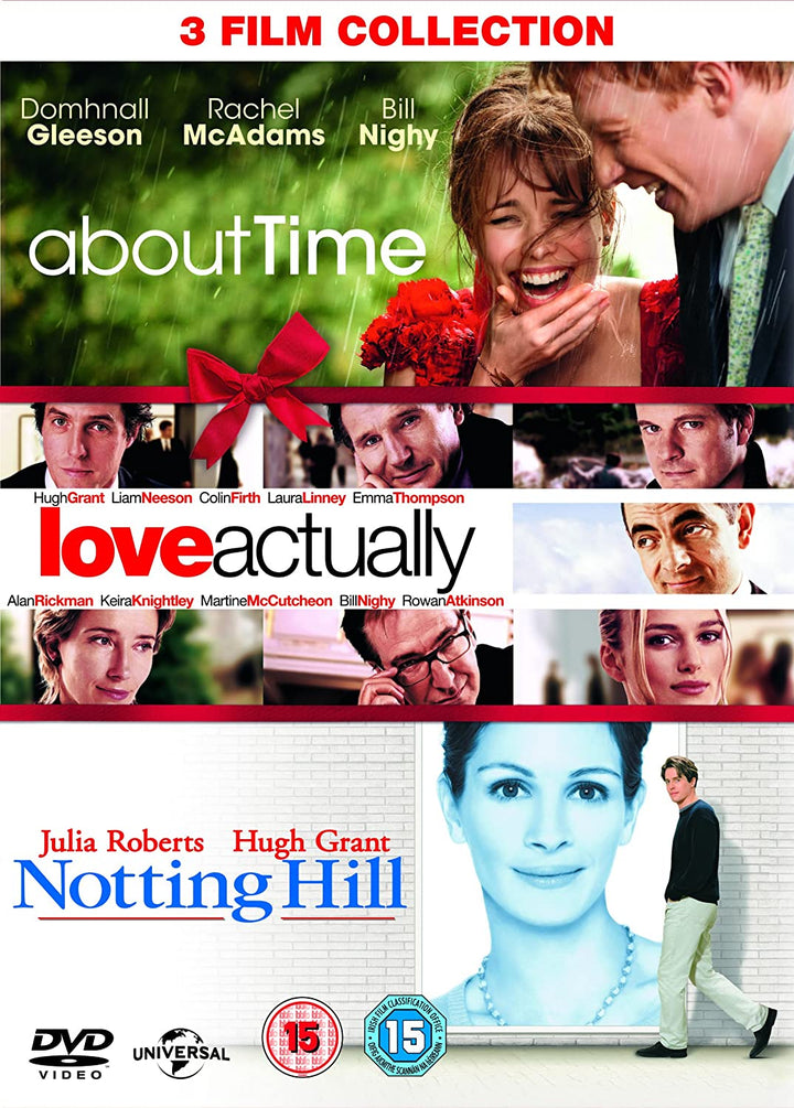 About Time / Love Actually / Notting Hill (Triple Pack) [DVD]