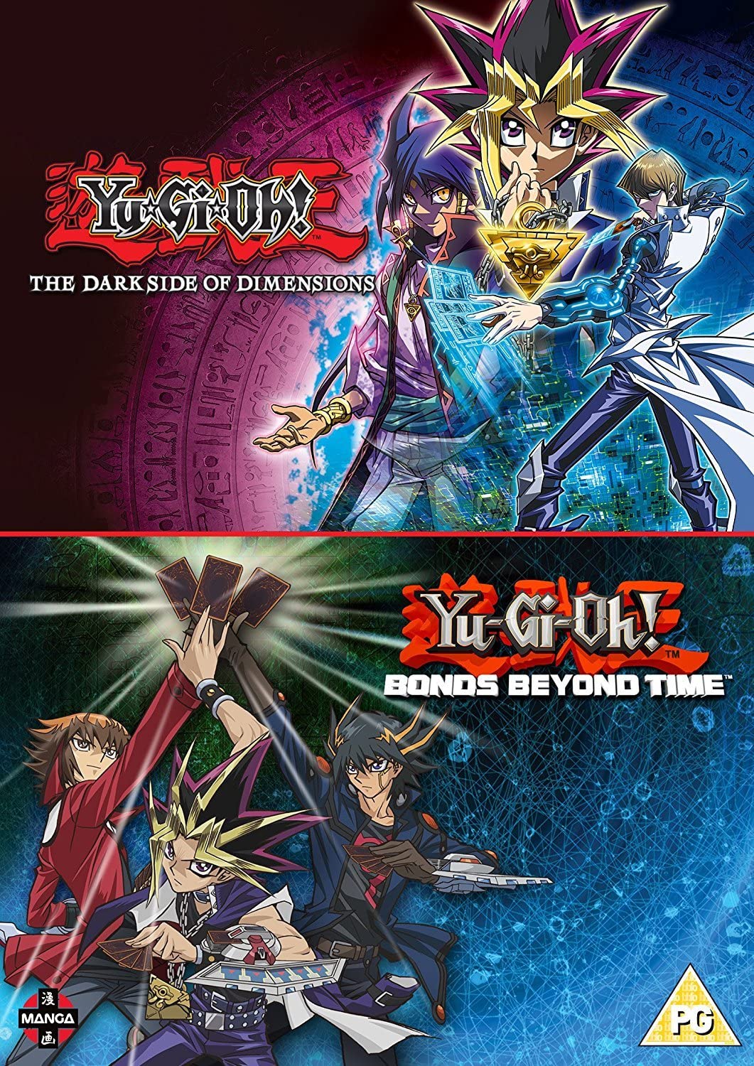 Yu-Gi-Oh! Film-Doppelpack: Bonds Beyond Time &amp; Dark Side of Dimensions – Fantasy/Abenteuer [Blu-ray]