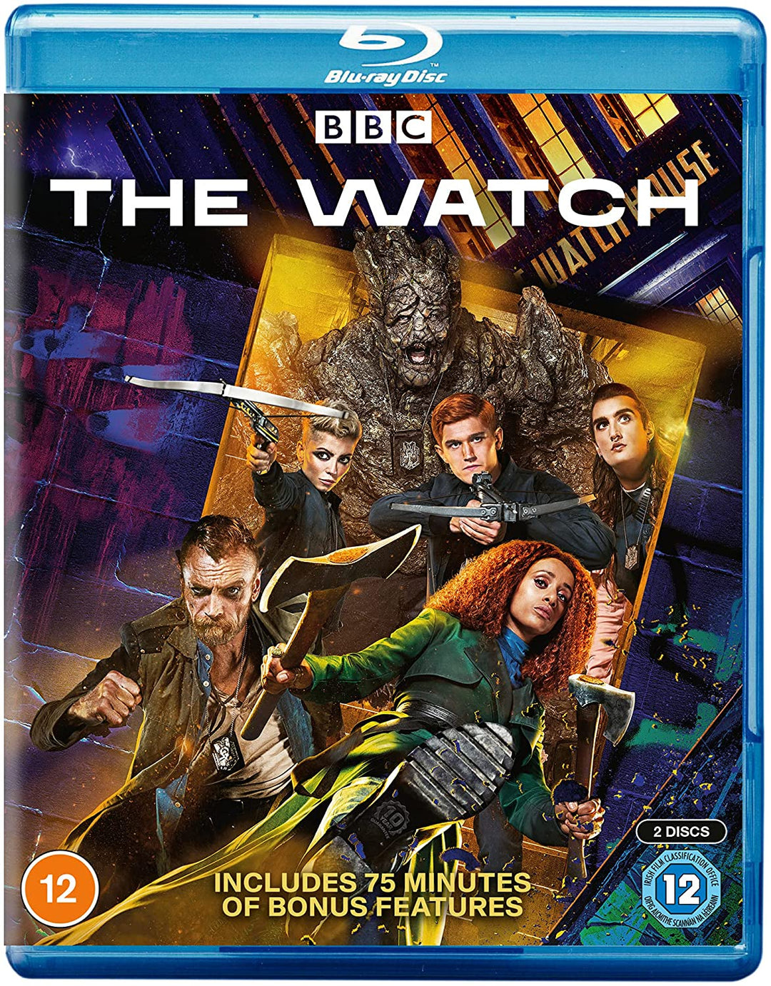 The Watch (includes 4 exclusive double-sided art cards) [2021] [Blu-ray]