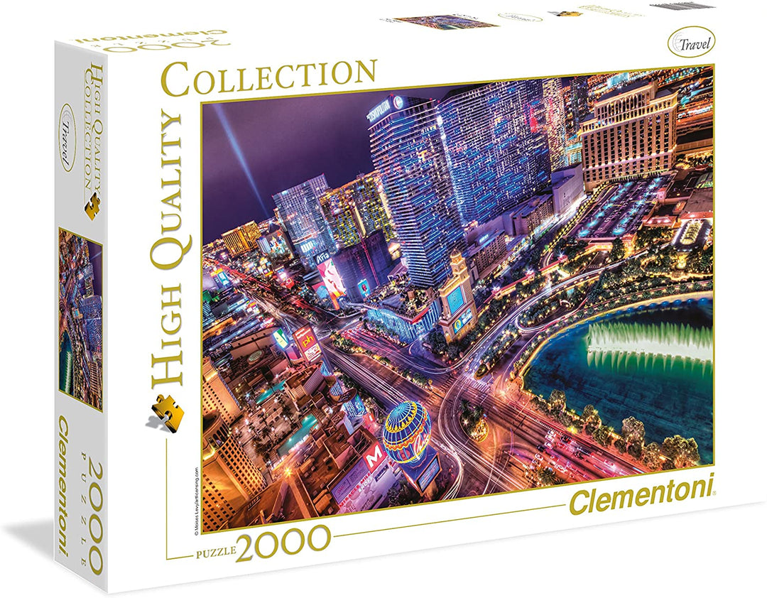 Clementoni 32555 Collection Las Vegas - 2000 Pieces