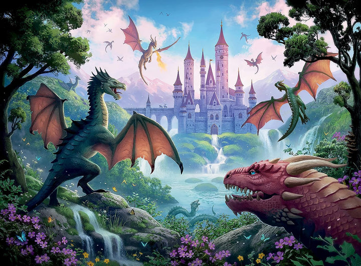 Ravensburger 13356 Dragons Wrath 300 Piece Jigsaw Puzzle for Adults and Children