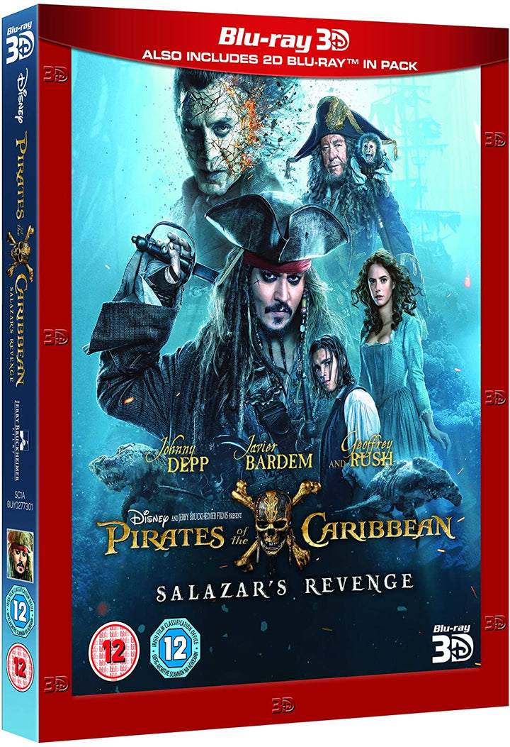 Pirates of the Caribbean: Salazar's Revenge - Adventure/Action [Blu-ray]
