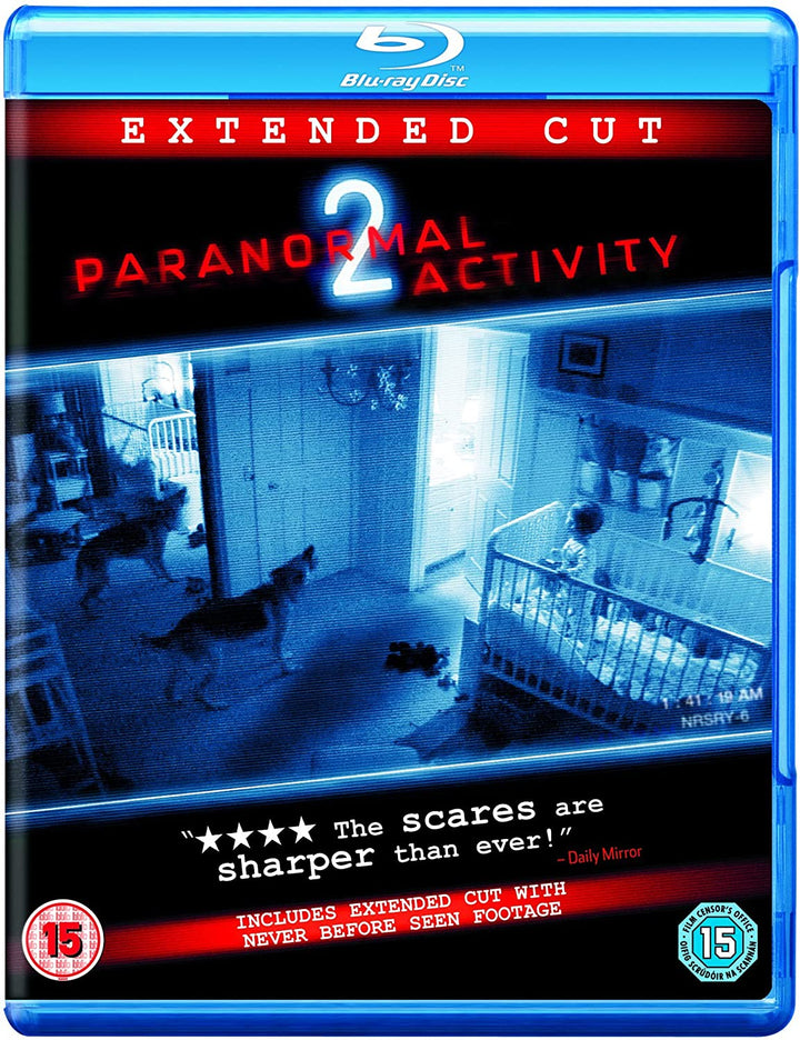 Paranormal Activity 2: Extended Cut [Region Free] - Horror [Bli-ray]