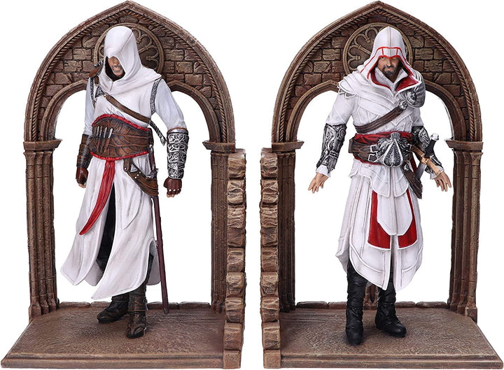 Nemesis Now Officially Licensed Assassin's Creed Altair and Ezio Library Gaming