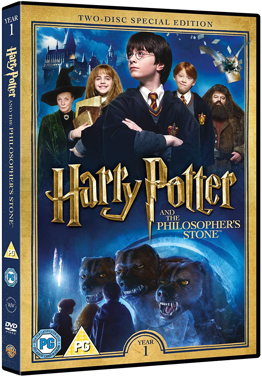 Harry Potter and the Philosopher's Stone [Year 1] [2016 Edition 2 Disk] [2001] - Fantasy/Family [DVD]