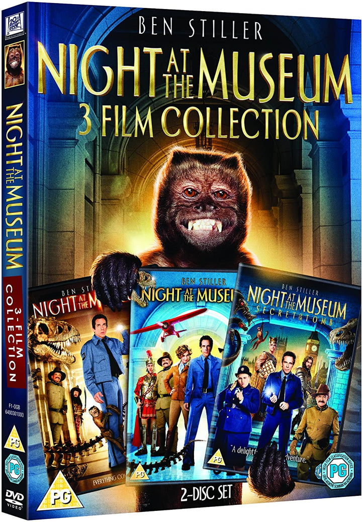 Night At The Museum 1-3 [2006] - Family/Fantasy [DVD]