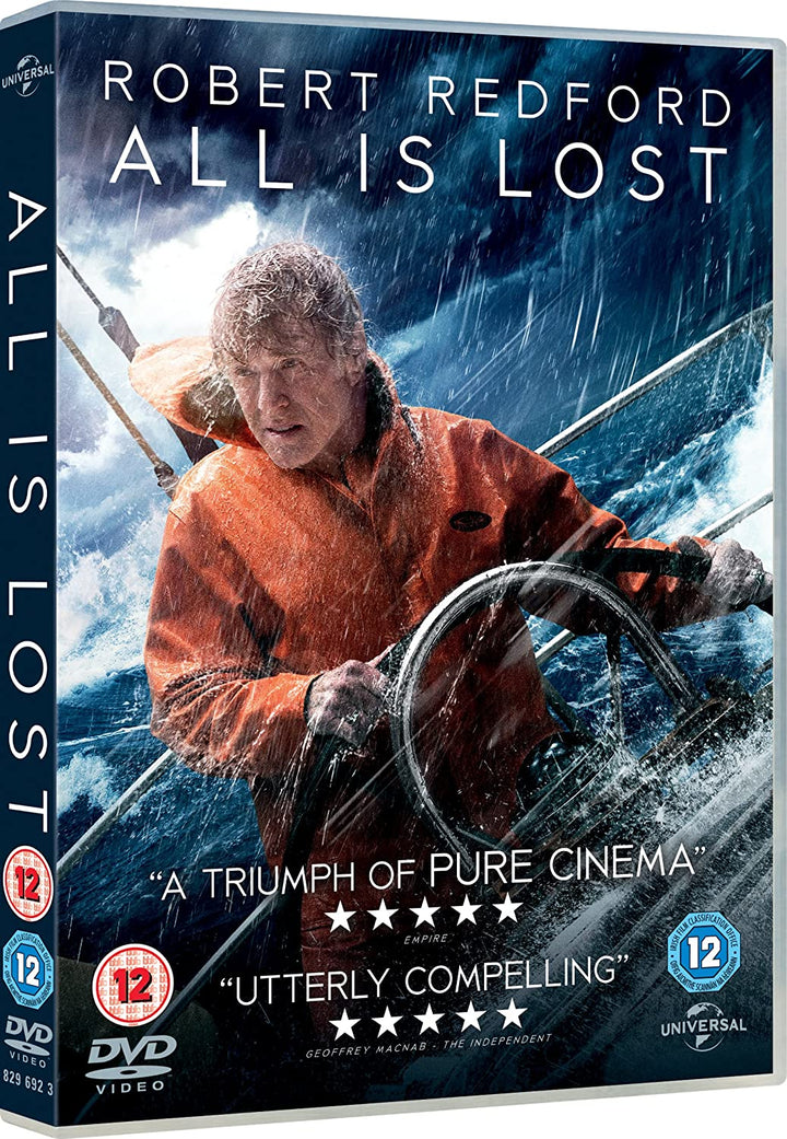 All Is Lost [Adventure] [2013] [DVD]