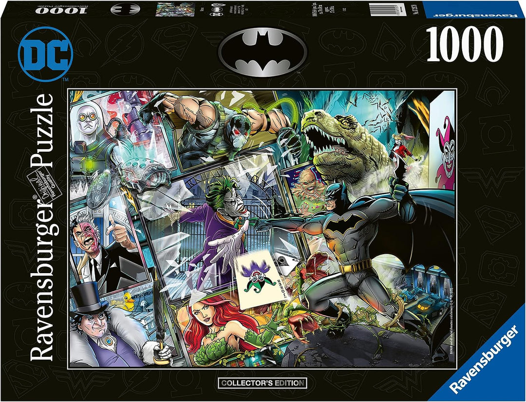 Ravensburger DC Collector's Edition Batman 1000 Piece Jigsaw Puzzles for Adults and Kids