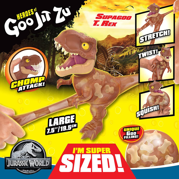 Heroes of Goo Jit Zu 41307 Jurassic World SUPAGOO T-REX