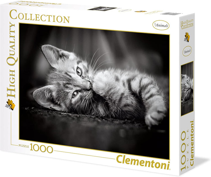 Clementoni 39422 Kitten - HQC Jigsaw Puzzle puzzle for adults and children - 1000 Pieces