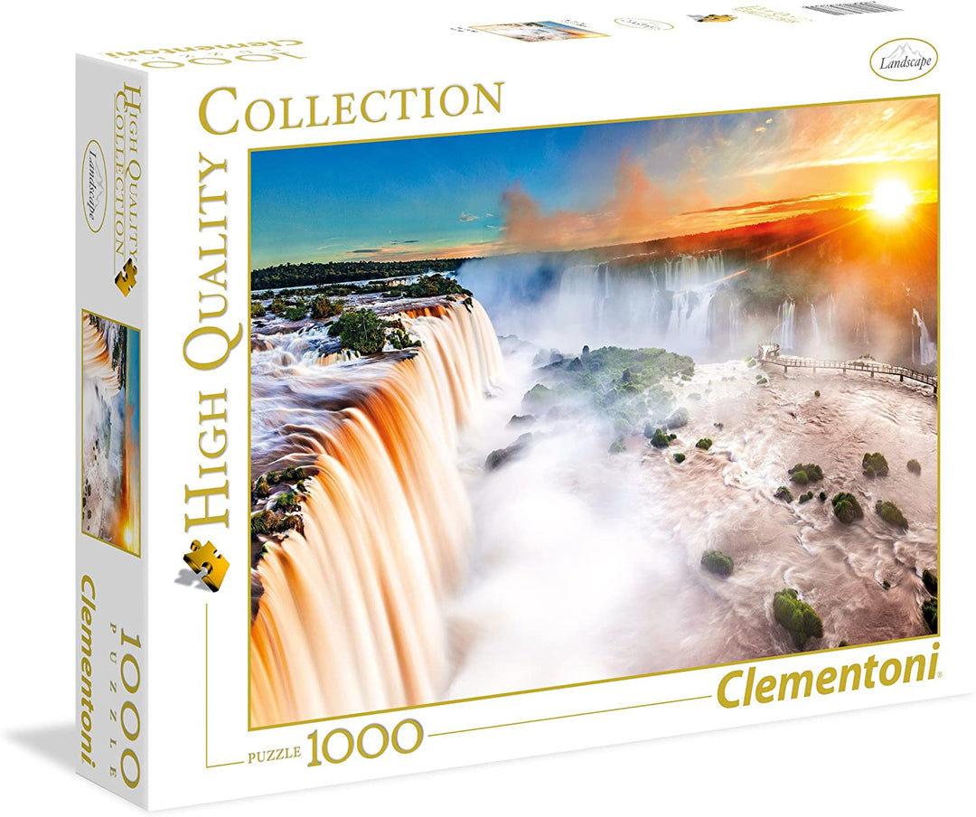 Clementoni 39385 - Collection Puzzle for Children and Adults-Waterfall-1000 Pieces