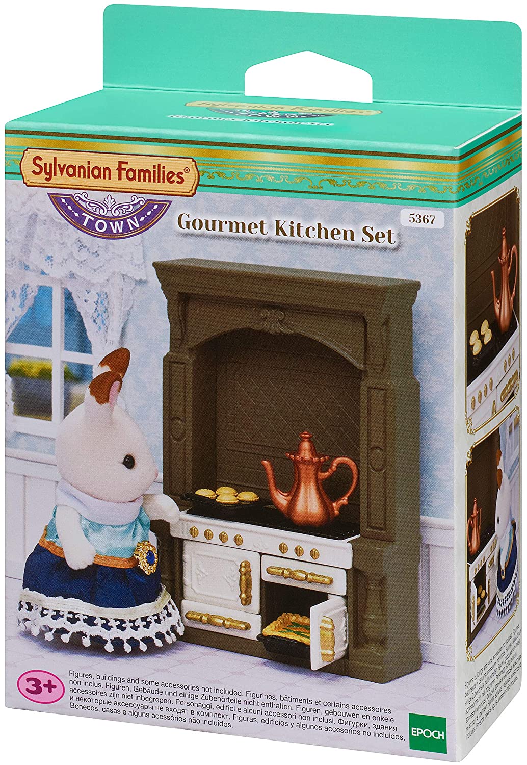 Sylvanian Families 5367 Gourmet Kitchen Set, Multicolor