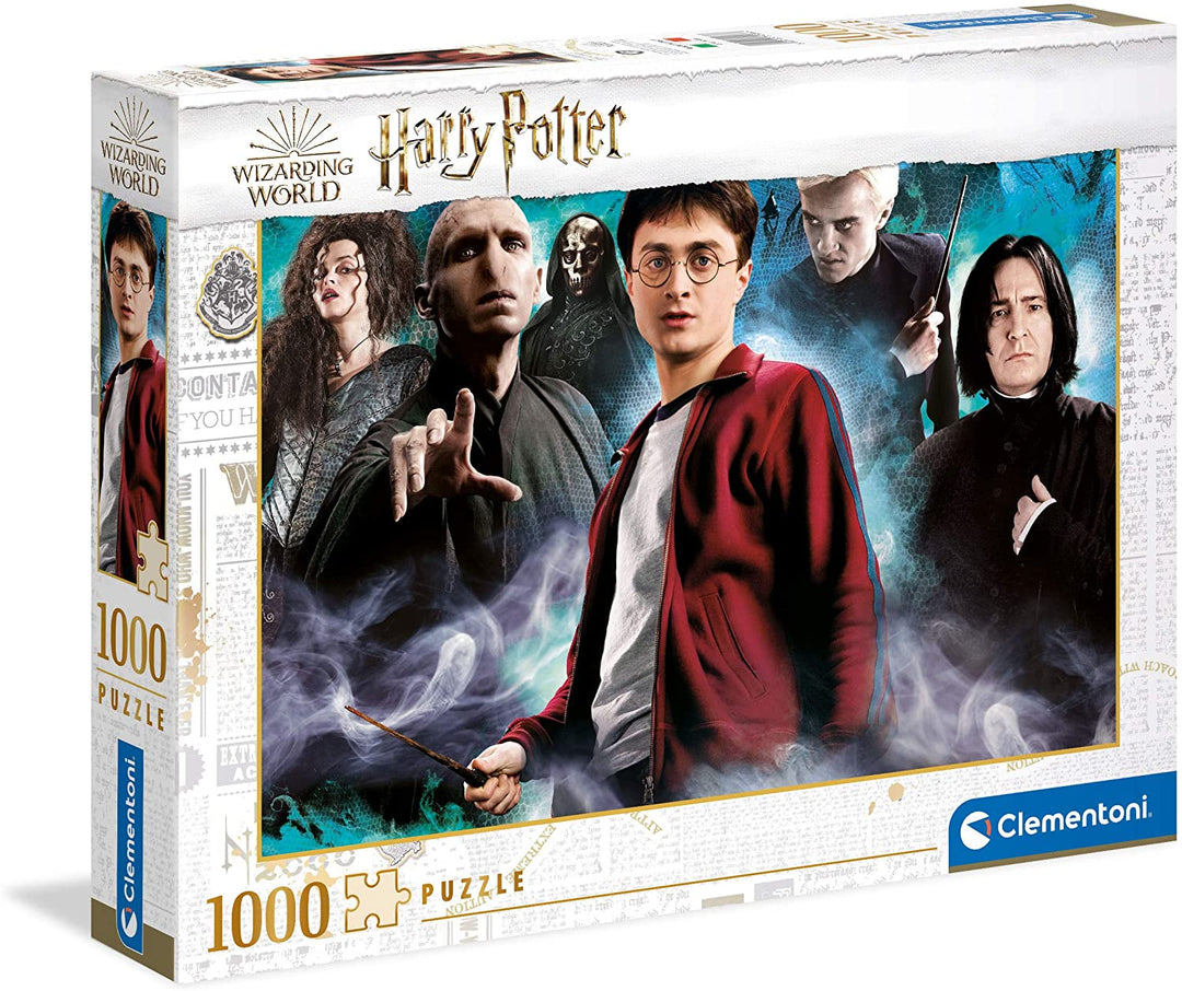 Clementoni 39586, Harry-Potter-Puzzle für Erwachsene und Kinder – 1000 Teile, ab 10 Jahren