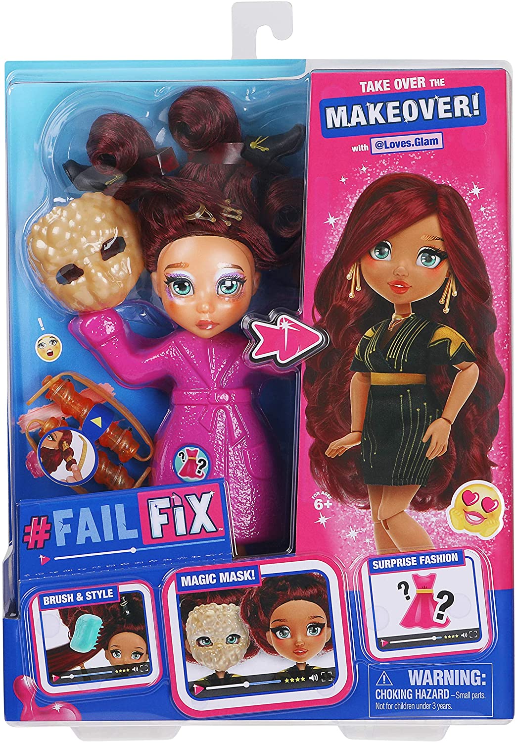 FailFix @Loves.Glam Total Makeover Doll Pack