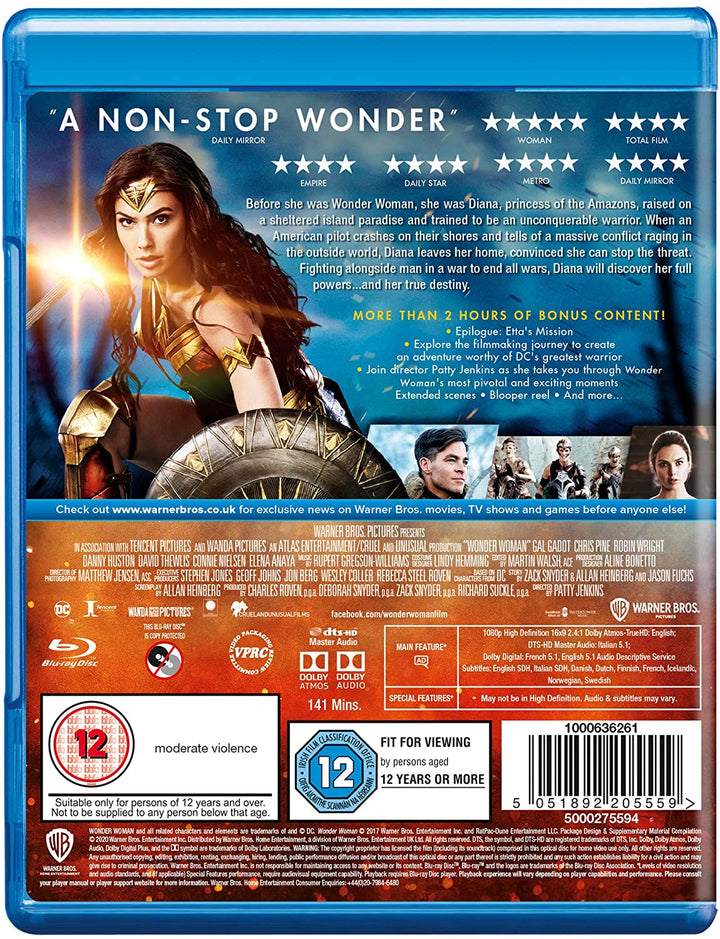 Wonder Woman - Action/Adventure [Blu-ray]