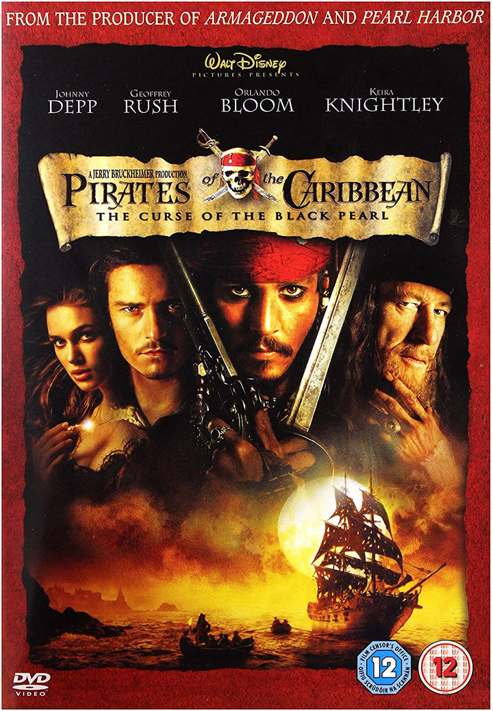 Pirates Of The Caribbean - The Curse Of The Black Pearl - 1 disc [DVD]