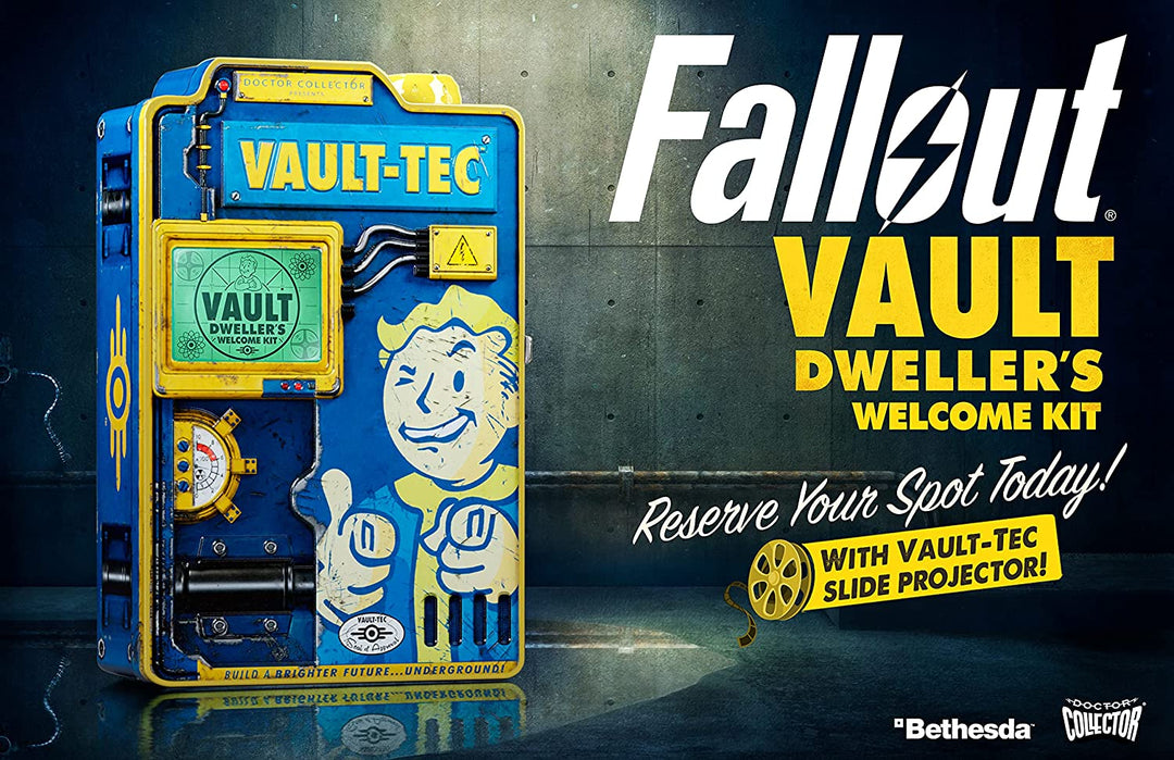 DOCTOR COLLECTOR DCFALL02 Fallout Vault Dweller’s Welcome Kit-Limited Edition
