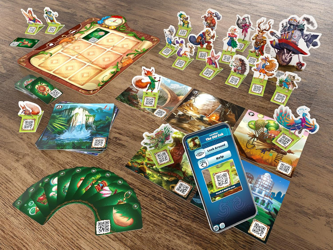 Lucky Duck Games | Kids Chronicles: The Old Oak Prophecy | Children's Board Game