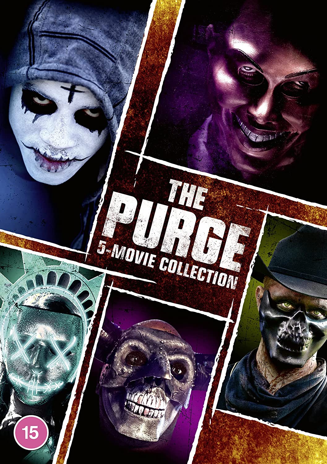 The Purge 1-5 [2021] - Horror/Thriller [DVD]