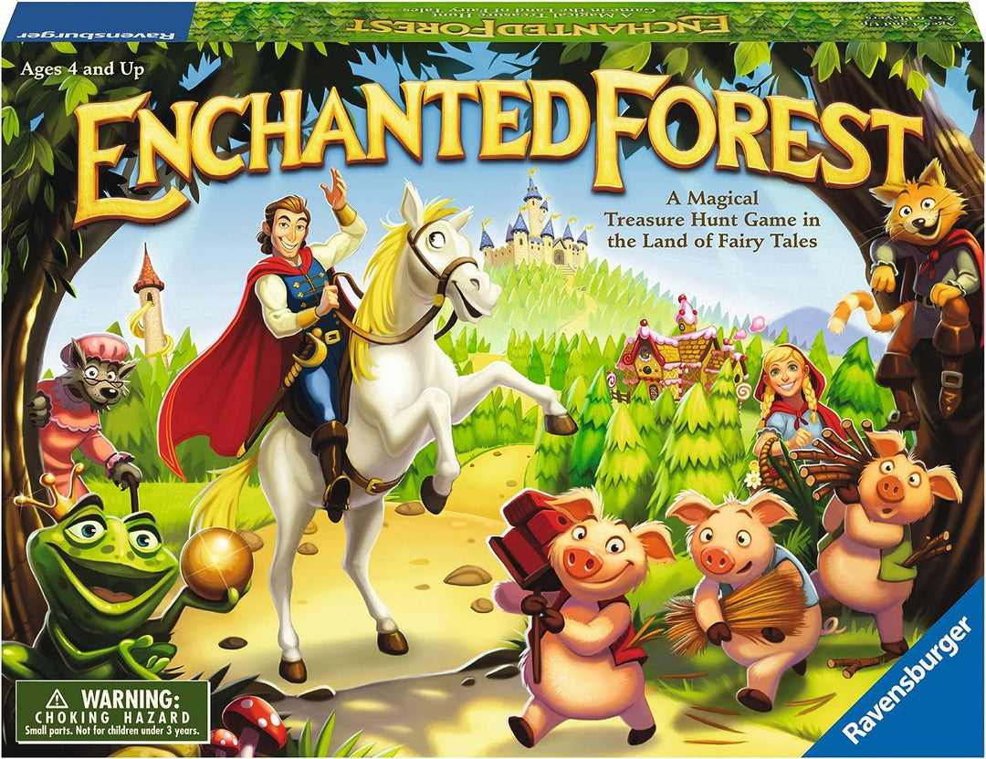 Ravensburger Enchanted Forest Classic Family Board Game for Kids Age 4 Years and Up - Magical Treasure Hunt