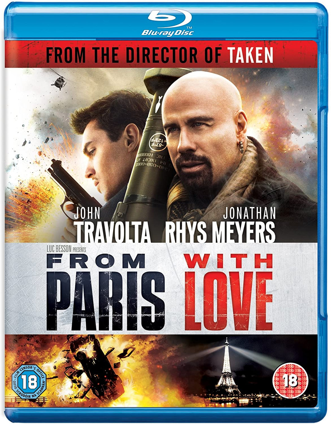 From Paris With Love [2010] [Region Free] [Blu-ray]