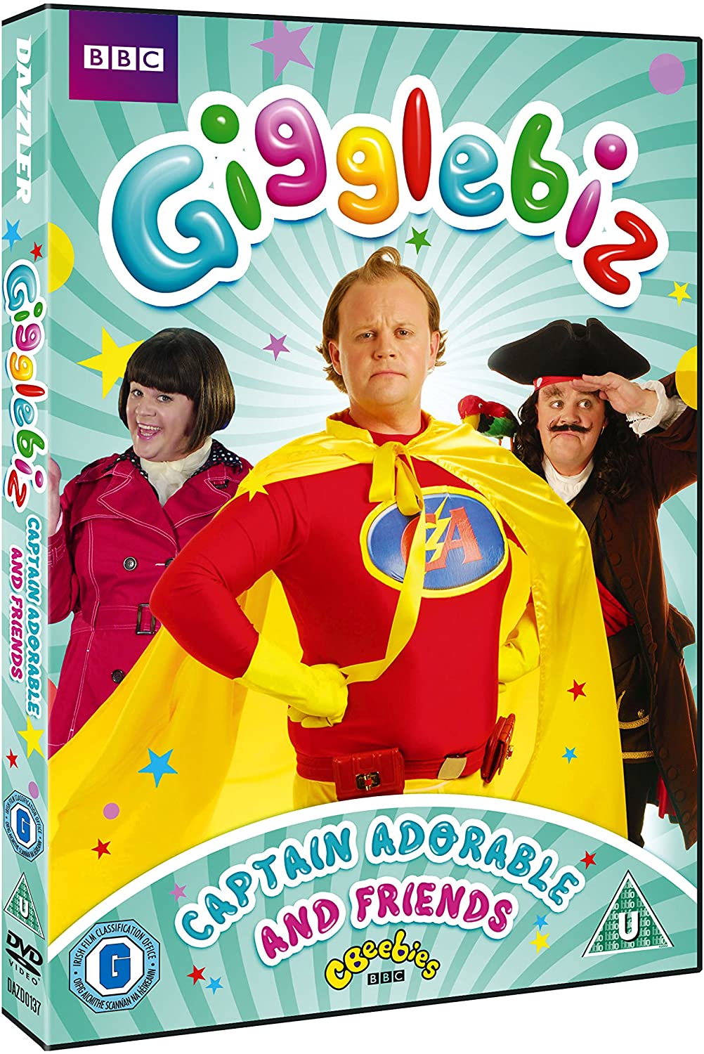 Gigglebiz: Captain Adorable & Friends (CBEEBIES) - Comedy [DVD]