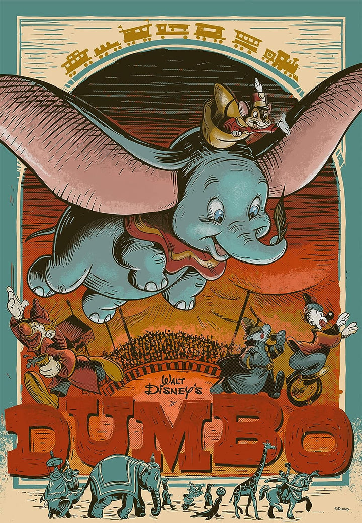 Ravensburger 13370 Disney 100th Anniversary Dumbo Jigsaw Puzzles for Adults and Kids