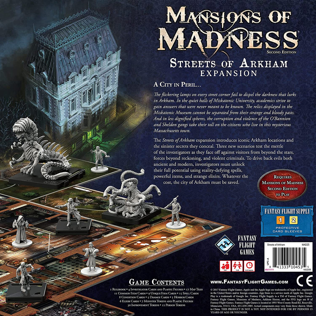 Mansions of Madness 2nd Edition: Streets of Arkham Expansion