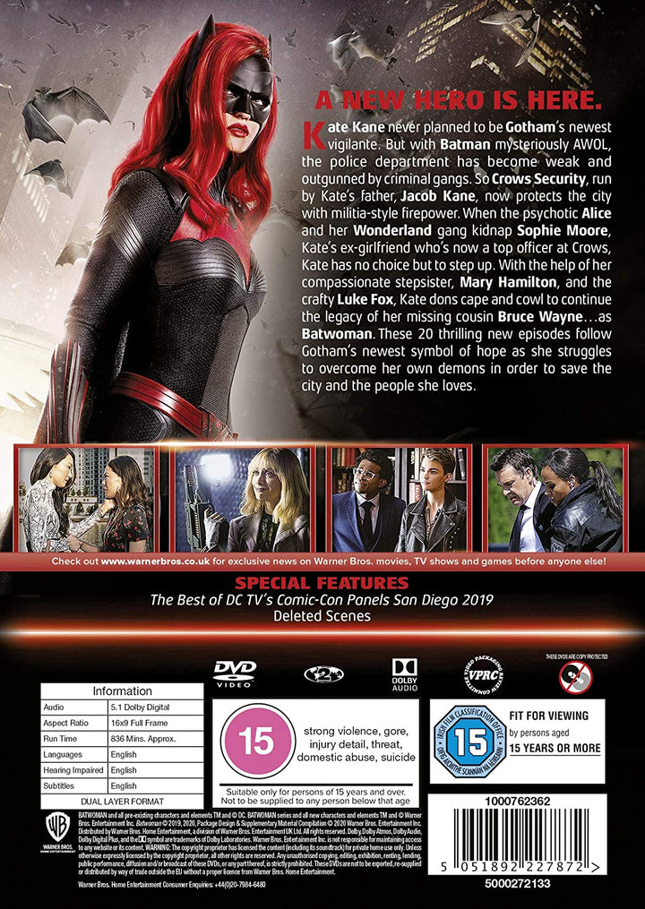 Batwoman: Season 1 [2019] - Drama [DVD]