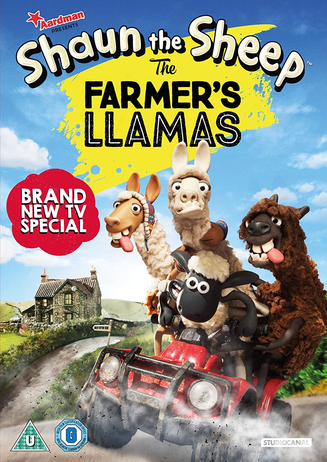 Shaun the Sheep The Farmer's Llamas - Comedy [DVD]