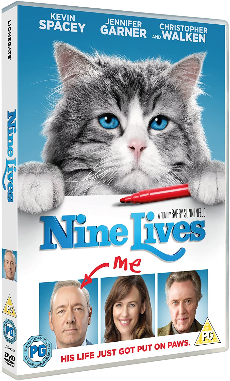 Nine Lives [DVD] [2017]