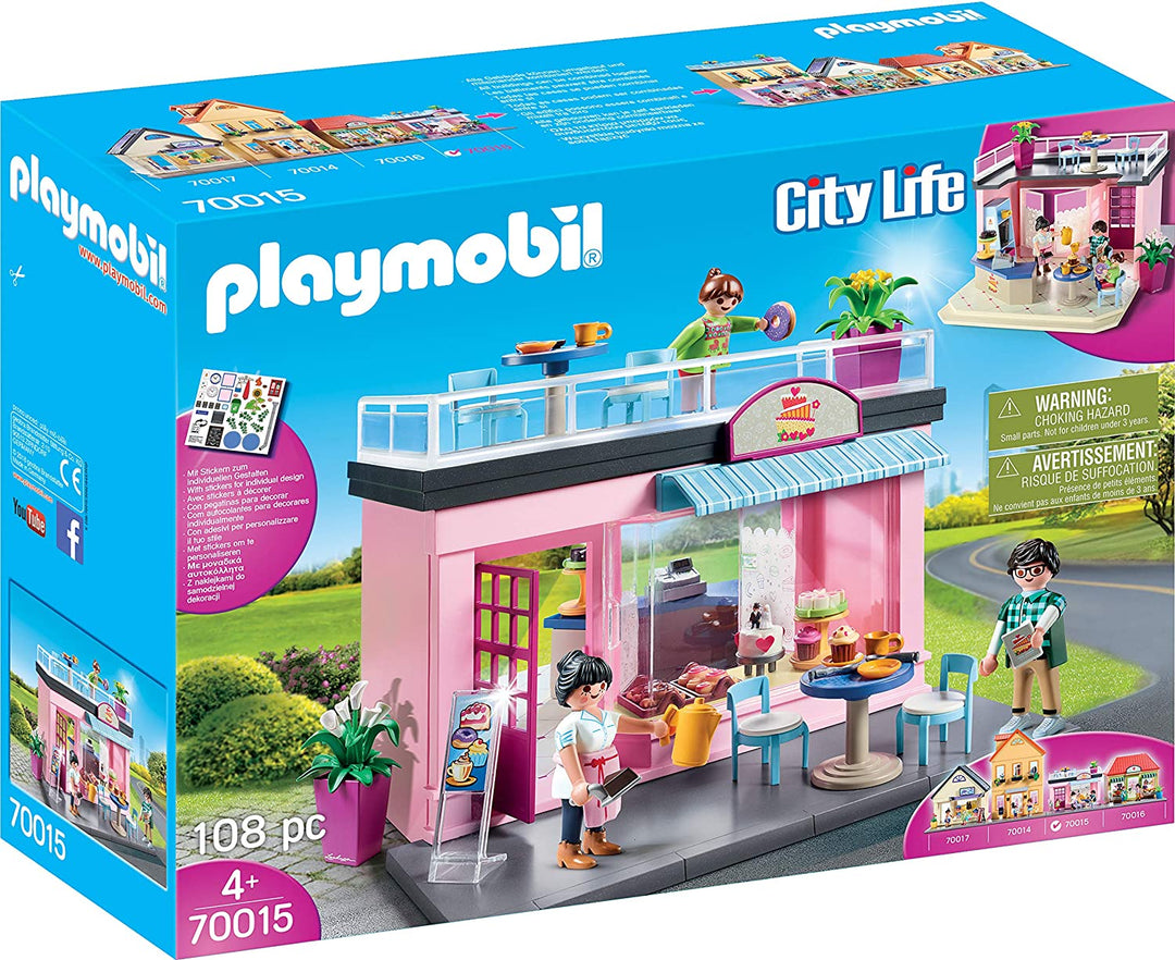 Playmobil 70015 City Life My Little Town Cafe with Cakes