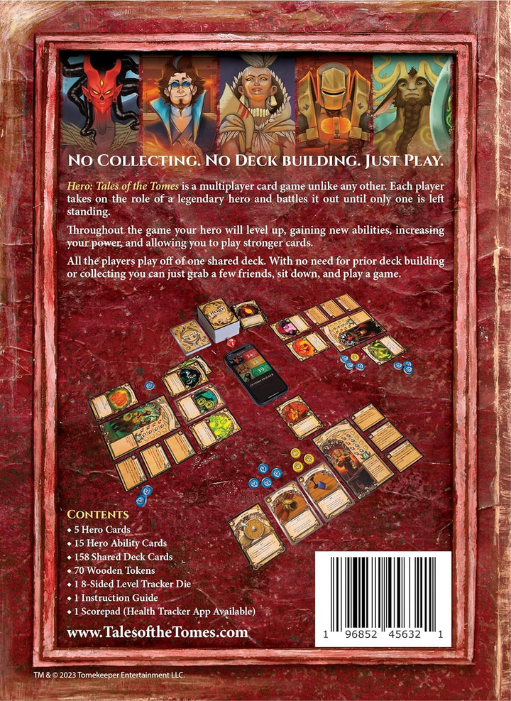 Hero Tales of The Tomes 2E by Tomekeeper Entertainment, Strategy Board Game