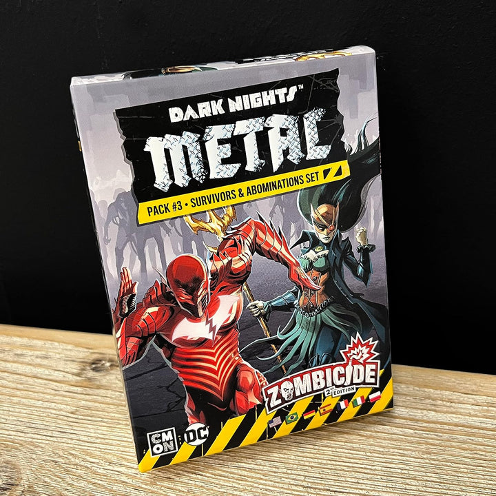 CMON Zombicide Dark Nights Metal Pack #3 | Set of Justice League Miniatures Compatible with Zombicide 2nd Edition Game for Adults