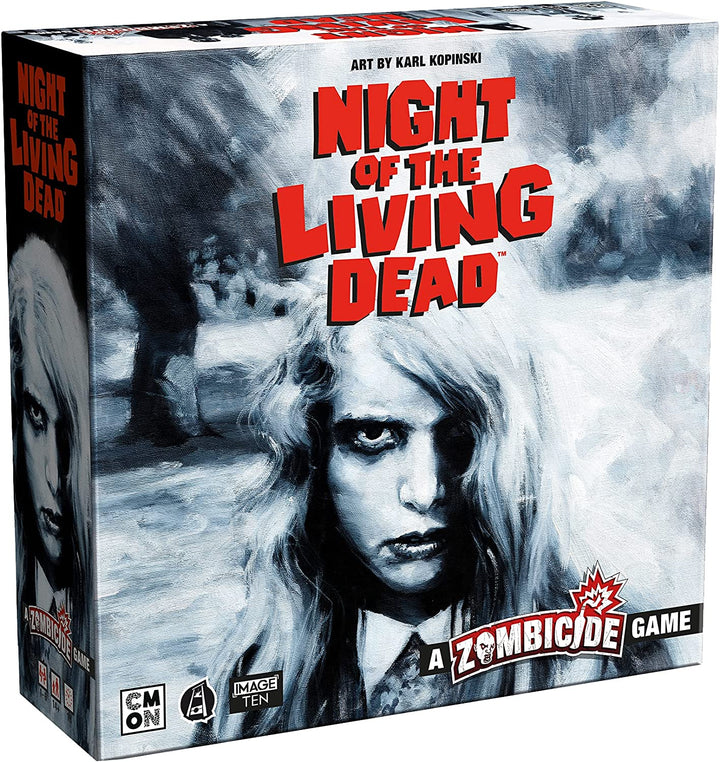 Cool Mini or Not | Zombicide: Night of The Living Dead | Board Game | 1 to 6 Players