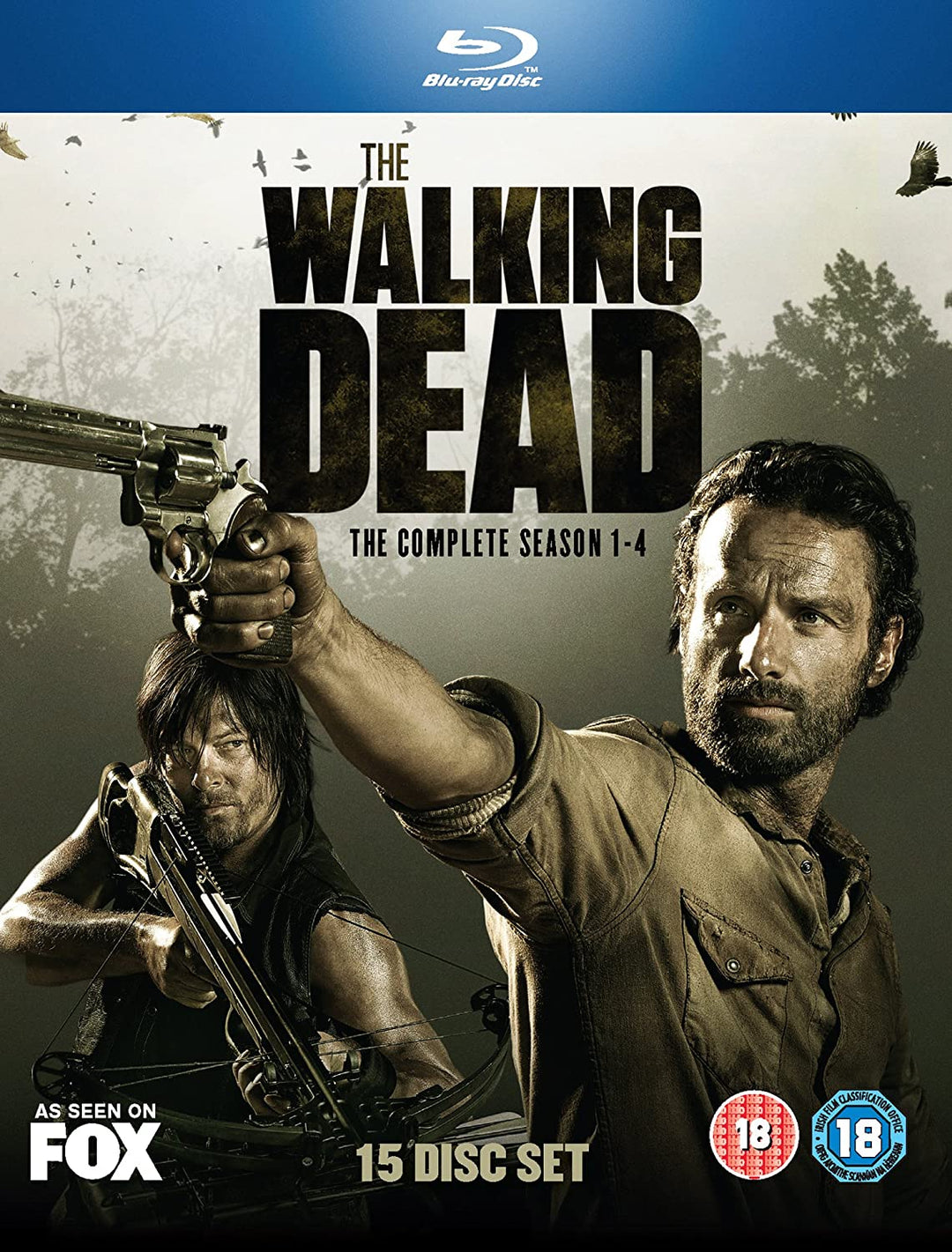 The Walking Dead - Season 1-4 [Blu-ray] [2014]