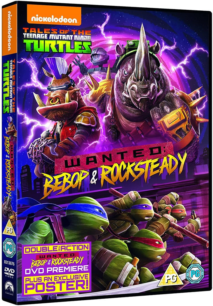 Teenage Mutant Ninja Turtles: Wanted - Bebop And Rocksteady - Action/Adventure [DVD]