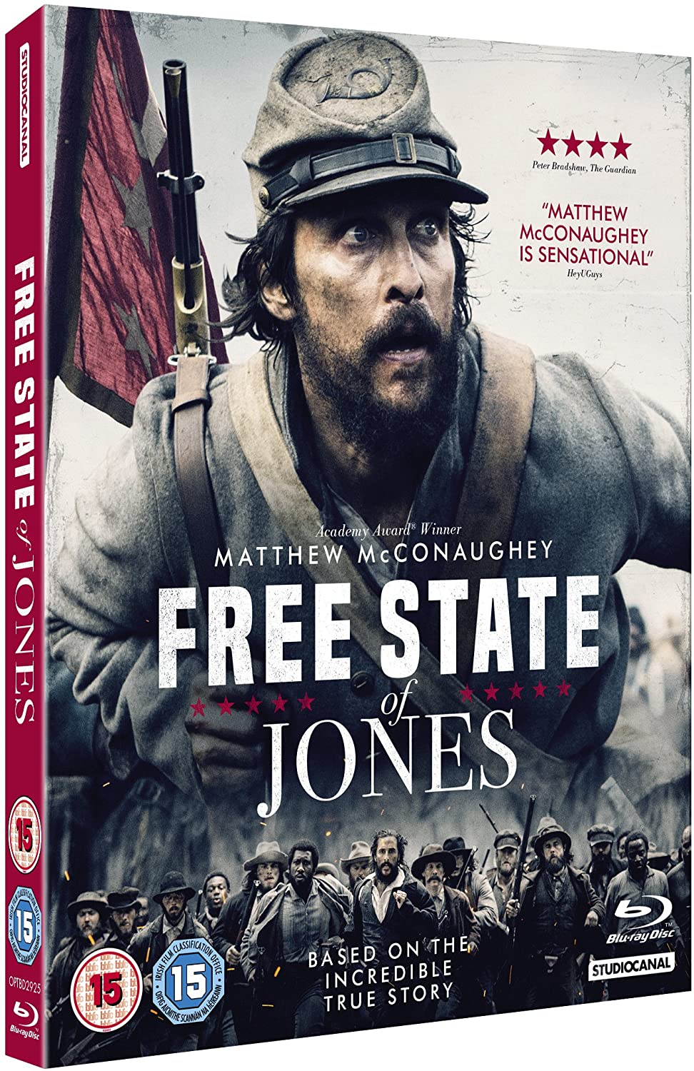 Free State of Jones [2016] - War/Drama [Blu-ray]